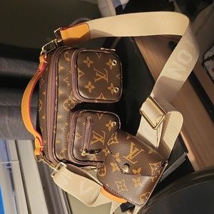 Designer inspired utility bag